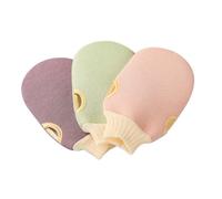 FONDOTIN 2 Pièces Mitaines Exfoliantes De Bain Lot De Mitaines De Douche Pour Corps Masseur Exfoliant Pour Peau Douce