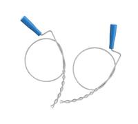 FONDOTIN 2 pièces Outil de Débouchage Flexible à Ressort Pince de Canalisation pour Évier Cuisine et Salle de Bain Lot pour Nettoyage des Canalisations et Élimination des Bouchons