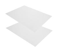 FONDOTIN 2 Pièces Plaque Aluminium Lot de Vides pour Diy et Artisanat Durable et pour Gravure et Création