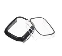 FONDOTIN 2 pièces Protection Écran Ultra Mince pour Montre Play Coque Rigide PC Transparente et Noire Protecteur Anti-Rayures et Chocs pour Smartwatch Garçon Fille