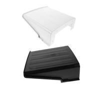 FONDOTIN 2 pièces Protection Extérieure pour Caméra Capuchons Plastique Résistants Aux UV Poussière Boucliers de Toit pour Surveillance CCTV Protège Pluie et Soleil Installation Rapide