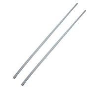 FONDOTIN 2 pièces Remplisseur de Lit Ajustable Coussin Espace Entre Matelas et Tête de Lit Connecteur Flexible pour Combler Les Interstices Protection Chute Objets Gris Doux pour Chambre