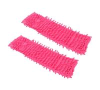 FONDOTIN 2 Pièces Serpillière de Remplacement Pratique Lot de Cloths Absorbants Rouge pour Humide Accessoires de Maison pour Sols Fenêtres et Coins