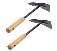 FONDOTIN 2 Pièces Truelle de Jardin Ergonomique de Outils de Jardinage pour Creuser Transplanter Désherber Petite Bêche Résistante