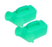 FONDOTIN 2 pièces Urinoirs Masculins Portables Épais avec Couvercle Lot pour Usage Domestique Réutilisables Ergonomiques et Étanches Adaptés Aux Voyages et Couleur Aléatoire