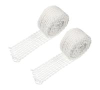 FONDOTIN 2 rouleaux Filet de Boucher Élastique pour Cuisson Viande Filet Mesh pour Poulet Bœuf Porc Maintien Forme Cuisson Uniforme et Barbecue