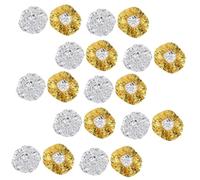 FONDOTIN 20 pièces Bonnet Aluminium Épais Réutilisable pour Soin Chauffant Cheveux Capuchon Thermique Multi-fonctions pour Coloration et Soin Profond des Cheveux Usage Salon et Maison