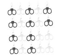 FONDOTIN 20 pièces Ciseaux Mini Garçon Fille Sécurité Multifonction pour Loisirs Créatifs DIY Couture Noir Blanc Aléatoire Couleur Aléatoire Couleur Aléatoire