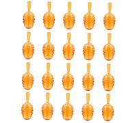 FONDOTIN 20 Pièces Contenants à à Vide Plastique Forme Nid Abeille Recharges Étanches pour DIY Gloss