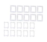 FONDOTIN 20 Pièces D'accessoires DIY en Résine pour Décoration de Coque de Téléphone, Ornement Bricolage, Boîte à Stylos Cadres Imitation Photos, Petits et Grands, Bricolage Créatif