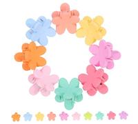 FONDOTIN 20 pièces Pinces à Cheveux Fille Petites Fleurs Colorées Accessoires de Coiffure pour Garçon Fille et Femmes et