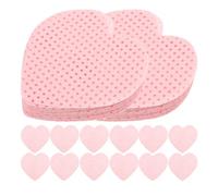 FONDOTIN 200 feuilles Lingettes Dissolvantes Vernis Semi-permanent Forme Cœur pour Ongles Lingettes de Maquillage Voyage Pratiques pour Manucure et Nettoyage des Ongles