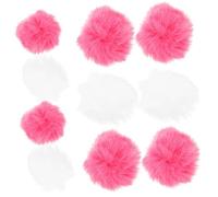 FONDOTIN 20pièces Boules Décoratives pour Vêtements Accessoires Et Décorations Pompons Fausse pour Créations Artisanales Boules Blanches Pastèque