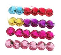 FONDOTIN 24 pièces Lot de Chapeaux Paillettes pour Animaux Cosplay Petite Casquette Festive pour Hamster Lapin et Petits Rongeurs Accessoires Décoratifs