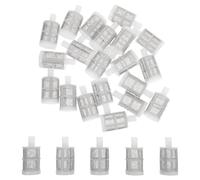 FONDOTIN 25 pièces Filtre à Pompe à Membrane pour Tuyau Interne Écran Micro-poreux pour Irrigation de Jardin Serre et Usage Domestique