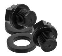 FONDOTIN 2ensembles Bouchons De Piscine à Vis pour Pompe De Piscine De Rechange Bouchon De Vidange Fileté Compatible avec Hayward Spxfg