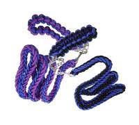 FONDOTIN 2Pièces Adjustable Nylon Dog Tie Out Leash for Camping and Backyard Durable and Stylish Dog Tether