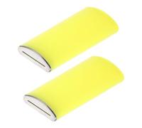 FONDOTIN 2pièces Boîte de Collecte Aiguilles Lames de Rasoir Conteneur pour Déchets Tranchants Boîte de Rangement Plastique Jaune pour Salon de Coiffure et Usage Domestique
