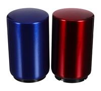 FONDOTIN 2pièces Ouvre-bouteille Automatique Inox Compact Poussoir Rapide sans Dommage pour Bière Usage Extérieur Randonnée Pique- Bar Maison