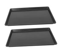 FONDOTIN 2pièces Plateau De Toilette pour Oiseaux Panier à Fèces pour Cage à Oiseaux Bac De Litière pour Chiens Et Rongeurs Accessoire Pratique pour Un Propre