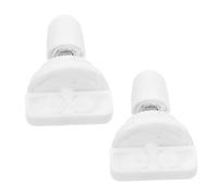 FONDOTIN 2pièces Roulement De Roue Silencieux pour Petits Animaux avec Bouton De Serrage pour Hamster Souris Rechange pour Toupie