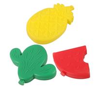 FONDOTIN 3 Pièces Cooler Ice Packs Set Cartoon Shape Reusable Plastic Food Fresh Keeping For Lunch Boxes Outdoor Camping