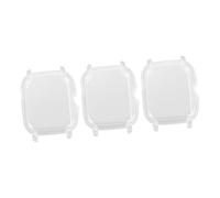 FONDOTIN 3 pièces Coque de Protection TPU Transparente pour Montre Connectée Étui Antichoc et Rayures Lot