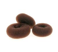 FONDOTIN 3 pièces Donut Bun Maker pour Chignon de Accessoires Capillaires Café S Créez un Chignon Quelques Parfait pour Occasions Spéciales