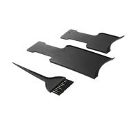FONDOTIN 3 pièces Kit Professionnel de Coloration Cheveux avec Planche à Mèches Plate Brosse à Teinture et Peigne Coiffeur Outil Pratique pour Balayage et Teinture Maison ou Salon