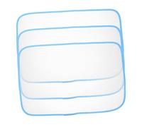 FONDOTIN 3 pièces Tapis de Repassage Haute Température Filet Isolant Résistant Chaleur Protection pour Vêtements et à Repasser Pliable et Réutilisable Dimensions Bleu
