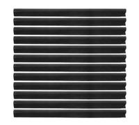 FONDOTIN 30 pièces Clips de Fixation Robustes pour Écran Intimité PVC Montage Sécurisé pour Clôtures Double-Rail Protection Le Vent et Brise-Vue Extérieur Jardin Balcon