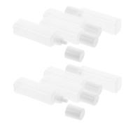 FONDOTIN 30 pièces Flacons Miniatures Rechargeables pour Lentilles de Contact Bouteilles Portables Étanches pour Oculaires Accessoires de Boîte à Lentilles pour Voyages et Usage Quotidien