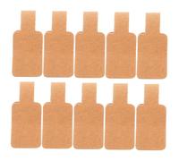 FONDOTIN 300 Pièces Étiquettes Prix Kraft Adhesives pour Bijoux Etiquettes Vente Blanches pour Bracelets Colliers et Bagues Étiquettes Affichage Prix pour Boutique et Bureau
