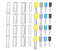FONDOTIN 390 pièces 390 pièces - Série EN 2/4/6/8/10/12/14/16 AWG embouts de sertissage en cuivre étamé kit complet de cosses pour fils électriques bornes de connexion fiables pour
