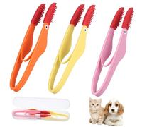FONDOTIN 3pièces Brosse Pour Toilettage Des Yeux Des Animaux Détachant Pour Des Chiens Pour Yeux Des Chats Accessoire Pour Et Rats Lot De Peignes Pratique à Transporter