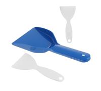 FONDOTIN 3pièces Grattoirs à Glace Plastique pour Dégivrer Réfrigérateur Outils De Nettoyage De Neige Givre Kit Pratique pour Élimination Rapide Glace La Neige