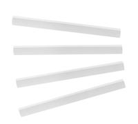 FONDOTIN 4 pièces Bande de Protection Caoutchouc pour Bord de Pelle à Poussière Strips Ajustables et pour Lèvre de Pelle Remplacement Pratique