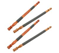 FONDOTIN 4 Pièces Bird Perch Stick for Cage Rough Surface Parrot Beak Grinding Stone Durable Ergonomic Resting Stand for Budgies Cockatiels and Small Birds