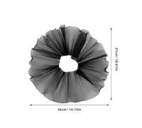 FONDOTIN 4 Pièces Bouquet Wrapping Mesh Paper With Faux Pearl Flower Wrapping Mesh For DIY Floral Decor Party Favor And Wedding Packaging