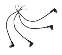 FONDOTIN 4 pièces Câble USB C Broches à Extrémité Ouverte Pack Câble Alimentation et Données Type C Male pour Réparation et Bricolage