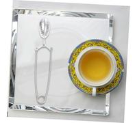 FONDOTIN 4 pièces Filtre à Thé Inox Créatif Forme de Boule Étoile Cœur et Lune Passoire Portable pour Infuser de Thé Maison ou