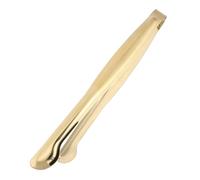 FONDOTIN 4 pièces Lot de Mini Pinces à Aliments Inox Pinces Glaçons Polyvalentes pour Cuisine Bar Buffet et Service Résistantes Légères et Faciles à Transporter Couleur Dorée