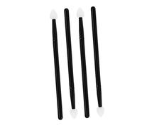 FONDOTIN 4 pièces Lot de Pinceaux Petits pour Fard à Paupières Applicateurs Doux Multi-usages Légers et Portables pour Maquillage Voyage et Usage Quotidien