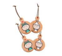 FONDOTIN 4 Pièces Ouvre Bouteille Magnétique Design Cartoon Outil Robuste pour Bières Sodas et Vins Accessoire Frigo Pratique