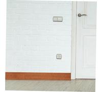FONDOTIN 4 Pièces Plinthe Adhésive Mousse Pe Moulure Murale Flexible et Résistante Décor Mural Autocollant pour Murs Plafonds et Angles Élégant
