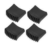 FONDOTIN 4 Pièces Protège Antidérapants pour Échelle Accessoires Sécurisés Caoutchouc Épais Protection Stable pour Déchelle Standard Remplacement Facile