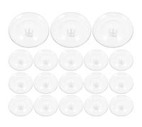 FONDOTIN 40 Pièces Support Plante Flottant pour Fleurs Plastique Lot de Disque de Fixation Hydroponique Transparent pour Arrangements Floraux Étang Décor Jardin Eau et Centre de Table