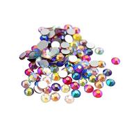 FONDOTIN 4000 pièces Nail Rhinestones Acrylic Decorations DIY Manicure Gems For Professional And Beginner Nail Art Phone Case And Crafting