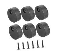 FONDOTIN 5 Ensembles Barn Door Accessories Pom Derailment Blocks Wear Resistant Sliding Door Supplies