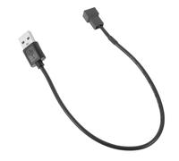 FONDOTIN 5 pièces Câbles Alimentation USB vers Broches Lot de Adaptateurs pour Ventilateurs de PC Câbles de pour Ventilateurs de Bureau et Ordinateurs